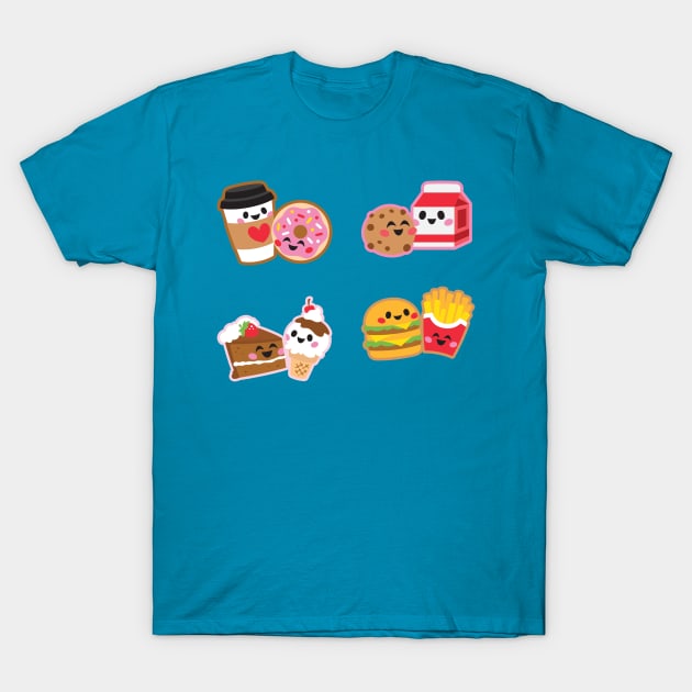 Perfect Food Pairings Sticker Pack T-Shirt by KarmicKal